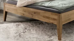 Einzelbett 'Modesto' 100x200cm Wildeiche geölt