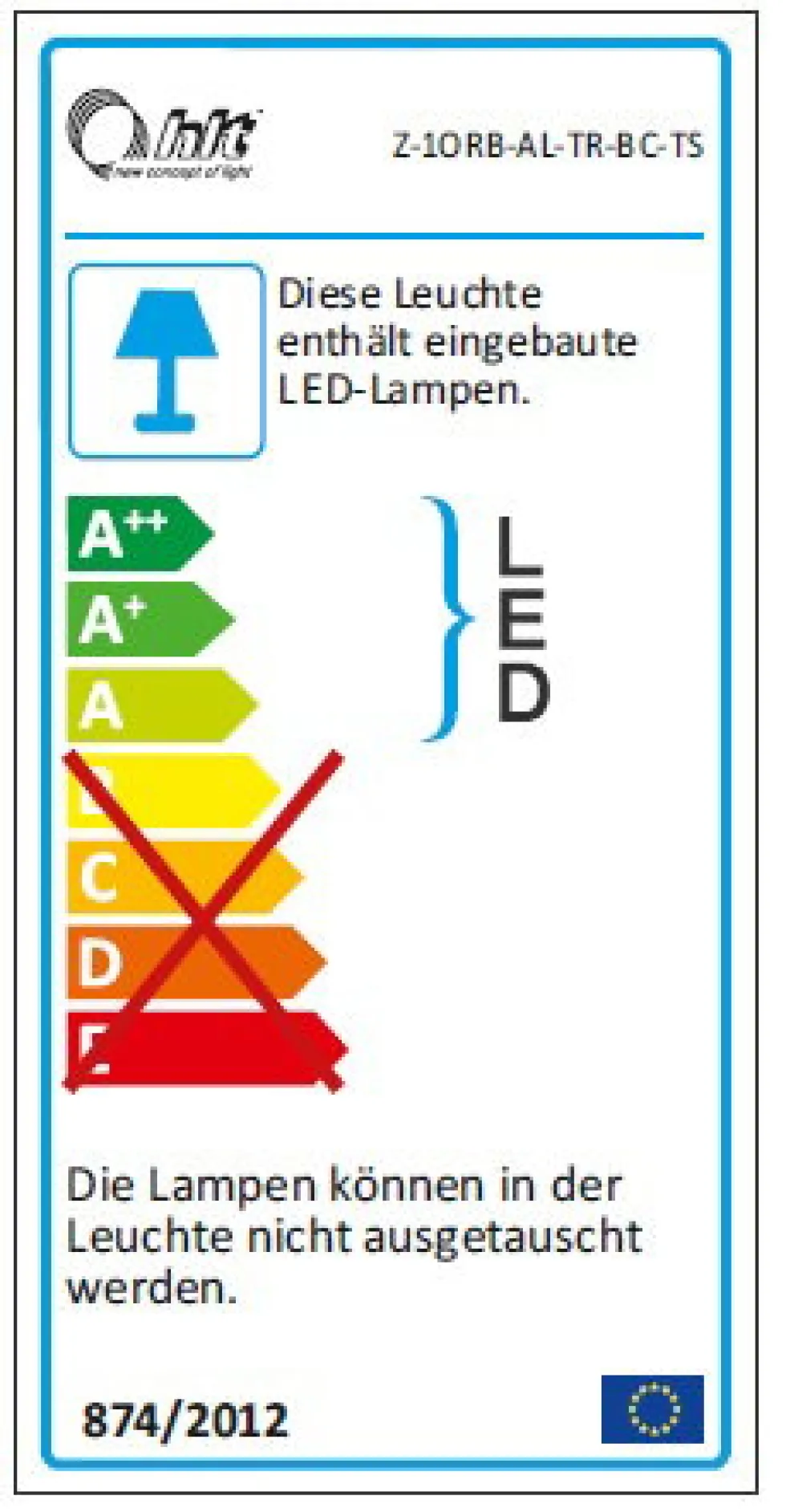 1er LED-Spot inkl. Touchsensor