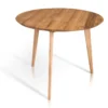 Esstisch 90cm 'Madrid' Wildeiche massiv