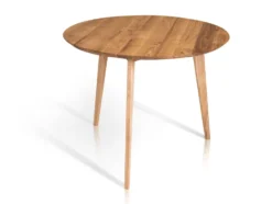 Esstisch 90cm 'Madrid' Wildeiche massiv