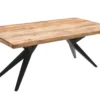 Esstisch verschiedene Größen "Xenia XIII" Mango & Design-Gestell 200 x 100 cm