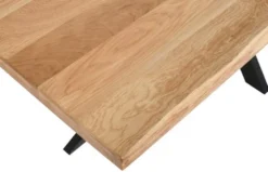 Esstisch verschiedene Größen "Xenia V" Eiche & Design-Gestell 200 x 100 cm