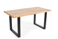 Esstisch verschiedene Größen "Xenia IV" Eiche & U-Gestell 180 x 90 cm