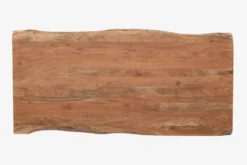 Esstisch verschiedene Größen "Xenia X" Akazie & Design-Gestell 220 x 100 cm