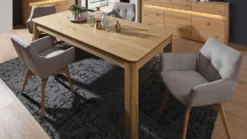 Esstisch 220x100cm "Berlin" Wildeiche geölt WZ-0303
