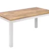 Esstisch 140x90cm 'Nizza' Mango weiß natur