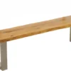 Esszimmerbank 200cm 'Amber II' Wildeiche massiv