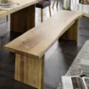 Esszimmerbank 160cm 'Amber' Wildeiche massiv