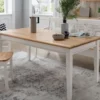 Esszimmerstuhl 2er Set "Jale" Kiefer & Eiche massiv WZ-0622