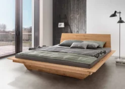 Futonbett Wildeiche massiv 'Tokio' verschiedene Größen 140x200cm