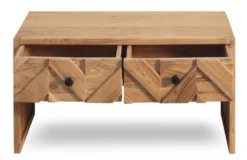 Garderobenbank 88x45cm 'Ontario' Akazie massiv