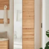 Garderobenschrank 70x204cm "Kent" Wildeiche massiv