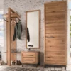 Garderobenschrank 60x200cm 'Lima' Wildeiche massiv