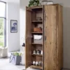 Garderobenschrank 88x180cm 'Sadar' Akazie massiv