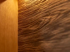 Highboard inkl.Beleuchtung 83x147cm 'Verona' Wildeiche massiv