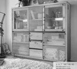 Highboard 166x148cm
