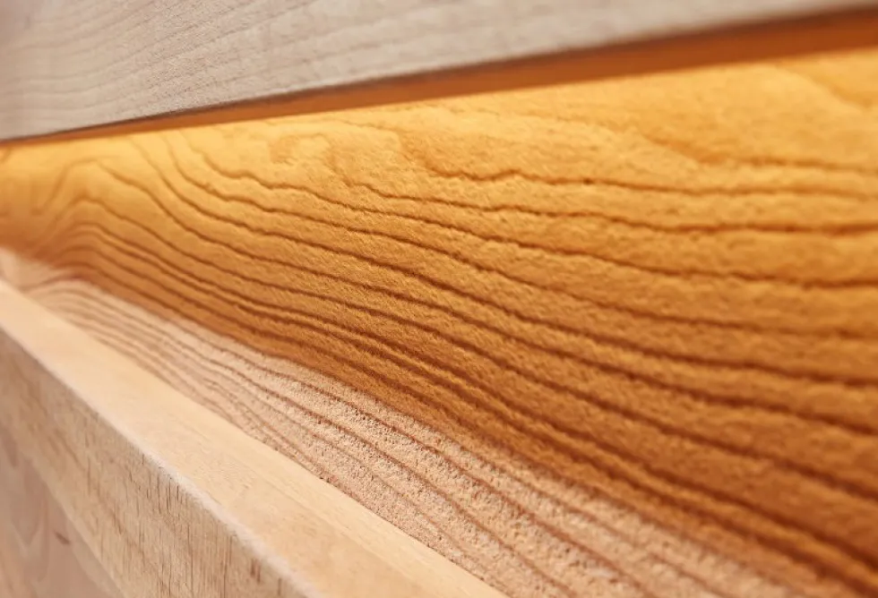 Highboard 164x152cm "Berlin" Kernbuche geölt