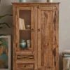 Highboard 95x140cm "Cordoba"' Akazie massiv lackiert
