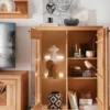 Highboard 103x135cm 'Danzig' Kernbuche geölt