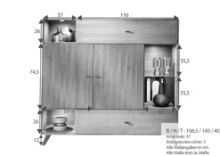 Highboard 157x145cm
