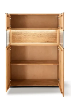 Highboard 104x145cm 'Malaga ' Wildeiche verschiedene Variationen möglich Eiche sandgestrahlt