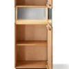 Highboard 65x145cm 'Malaga ' Wildeiche verschiedene Variationen möglich schwarz lackiert