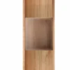 Hängevitrine Glastür 42cm 'San Diego' Wildeiche geölt massiv