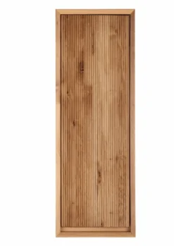 Hängevitrine Holztür 42cm 'San Diego' Wildeiche geölt massiv