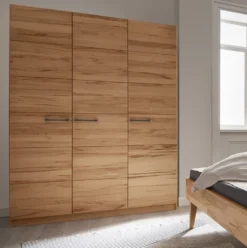 Kleiderschrank 140cm 'San Antonio' Kernbuche geölt