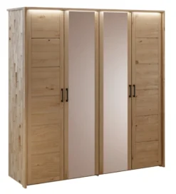 Kleiderschrank 191cm 4-trg. 