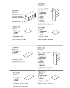 Kleiderschrank 156cm 3-trg.