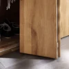 Kleiderschrank 2-trg. 133cm 'Alexandra' Wildeiche massiv geölt