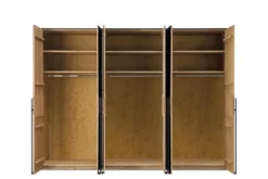 Kleiderschrank 6-trg. 300cm 'Boston' Wildeiche geölt