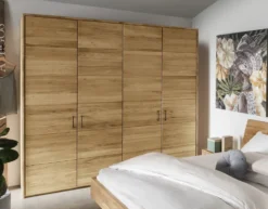 Kleiderschrank 4-trg. 195cm 'Colorado' Wildeiche geölt