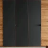 Kleiderschrank 5-trg. 304cm 'Salzburg' Wildeiche & Glas anthrazit