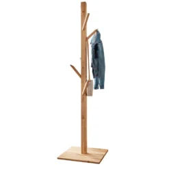Kleiderständer 190cm 'Cleveland' Wildeiche Massivholz geölt