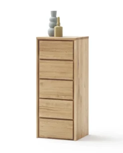 Kommode 47x113cm 'Alexandra' Wildeiche geölt