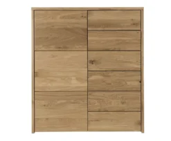 Kommode 105x120cm "Bakersfield" Wildeiche geölt