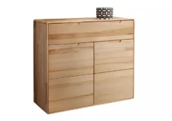 Kommode 100x91cm "Kent" Kernbuche massiv AV