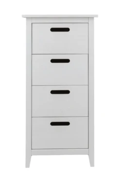 Kommode 58x115cm "Maja" Kiefer massiv weiß lackiert