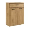 Kommode 80x89cm "Riga" Wildeiche massiv