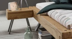 Nachttisch 45cm 'Luisa' Wildeiche geölt