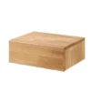 Nachttisch 4 Holzfarben zur Auswahl 'Grace' 45cm Massivholz Kernbuche natur geölt