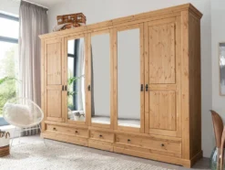 Schlafzimmer I 'Anne' Kiefer eichefarbig SZ-0079