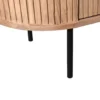 Schrank mit Beleuchtung 118cm 'Atlantic' Akazie massiv