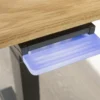Schreibtisch 160cm höhenverstellbar 'Lyon' Kernbuche geölt