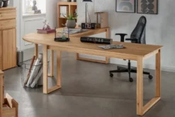Schreibtisch 160cm 'Office' Wildeiche geölt