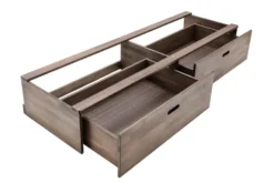 Schubladen-Set für Bett 'Grace' 2er-Set Wildeiche geölt