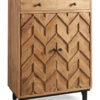 Schuhschrank 88x120cm 'Ontario' Akazie massiv