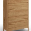 Schuhschrank 83x120cm 'Scandi' Wildeiche massiv
